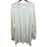 Free People Free‎ People Asher Thermal Knit V-neck Top M Photo 3