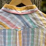 J.Crew  Pastel Striped Womens Shirt Photo 5