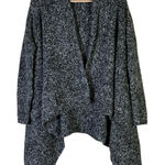 Joie  Marled Waterfall Cardigan Womens S Gray Cozy Minimalist Open Front Knit Photo 0