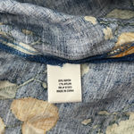 MSK. Blue and Yellow Floral Dress nwt size X-Large Photo 7