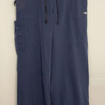 Carhartt Force Women Petite Medium Blue Cargo Scrub Pants Workwear Utility Photo 0