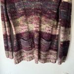 Ultra Flirt  Y2k Striped Knit Sweater Tunic‎ Top With Pockets Multicolor L Fall Photo 2
