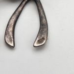 Sterling Silver Wishbone & Genuine Pearl Necklace Photo 3