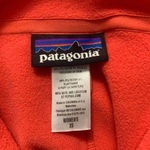 Patagonia Piton Fleece Pullover 1/4 Zip Sweatshirt Red Salmon Coral Size XS Photo 7