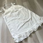 Croft & Barrow Coquette Cotton Sundress pintuck dot mini womens White (medium) cottagecore Photo 3