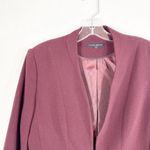 Mario Serrani  Size 8 Blazer Jacket Maroon Lined Hook Eye‎ Closure Italy 384 Photo 2
