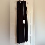 Evan Picone Evan Piconne Long Formal Dress in Black Size 10 NWT Beaded details Photo 5
