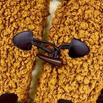 Fuzzy Toggle Coat XL Size M Photo 2