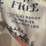 Free People  We The Free Tinsley Baggy High-Rise Jeans in White Photo 5