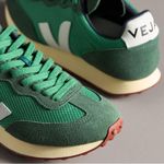 VEJA + Anthropologie Rio Branco Sneakers in Emeraude White Green Photo 1