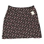 Free People NWT!  IRL Floral Mini Skirt in Black Combo - Size 12 Photo 4