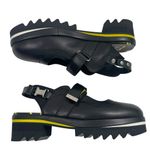 NIB iRi NYC DAANY Black Leather Open Back Sandal Women’s Size US 11 EU 41 Photo 4