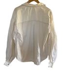 Free People We the Free  XS oversized button down long sleeve high low hem shirt Photo 2