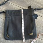 Brand new black leather crossbody messenger bag from africa Photo 9