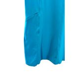 Toad &‎ Co Womens Blue Outdoor Athletic Zip Pocket Short Sleeve Dress Medium Photo 3