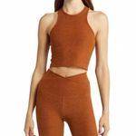 Beyond Yoga  Studio Crop Tank - Cinnamon Heather (new) Photo 0