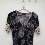 Max and Cleo  Floral Print Stretchy Midi Dress Size Medium Mexico Photo 1