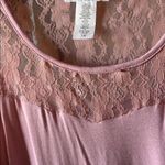 Obsessive Love  Mauve Lace Tank Top 1X Photo 1