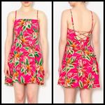 Show Me Your Mumu 💕💕 Arielle Tie-Back Mini Dress Truly Tropical Pebble M NWT Photo 3