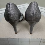 Adrianna Papell Heels Women 6.5M Silver-tone D’Orsay Stiletto Peep-toe Photo 7