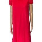Shirey Vintage 60s Red Elegant Ruffle Lingerie Intimates Evening Midi Dress Size 10 Photo 0