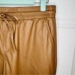 Cato  Faux Leather Skinny Pants Leggings Ankle Length Cocoa Brown M Photo 3
