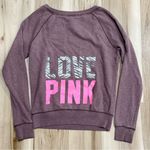 PINK - Victoria's Secret Victoria’s Secret PINK Love Pink Crewneck Y2K Sweatshirt Women’s Small Photo 1