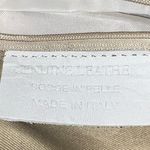 Denim and White Studded Crossbody Bag Blue Photo 2