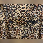 Worthington Leopard Animal Print Trench Coat Jacket SZ Large Photo 4