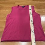 Lands' End Lands’End women’s pink crew neck sleeveless sweater size small (6/8) . Photo 5