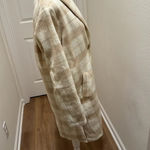 Pink Lily  Crème Plaid Shacket Coat Photo 7
