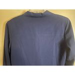 Adolfo  Women's Navy Blazer Size 12 Photo 4