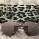 Quay Australia Jaclyn Hill X  Studded Pink Sunglasses Photo 0