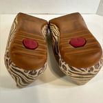 Sabrina’s Animal‎ Print Ballet Slip Ons Brown Tan Size 41/10 Pre Photo 7