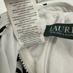 Ralph Lauren Lauren Bikini Top SZ6 NWT Black Gradient Stripe Underwire High Neck Photo 11