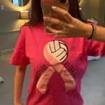 Hanes Uknighted volleyball breast cancer awareness tshirt Photo 0