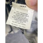 Old Navy XS Wrap Dress Black Gray Ikat Print Long Sleeve Midi Lightweight Fall Photo 4