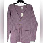 Hippie Rose  Baby-Cable-Knit Button Front Cardigan Photo 0