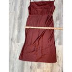 BHLDN  Satin Cowl Neck Slip‎ Dress Size 16W Photo 9