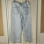 J.Crew Womens Misty Surf Wash Slim Wide Leg Jeans 31 Photo 1