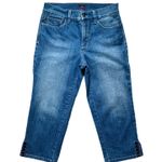 NYDJ Ariel Cropped Embellished Jeans Photo 1