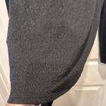 Loft  Black Lace Semi‎ Sheer Mockneck Top Size Large Whimsigoth Classic Photo 1