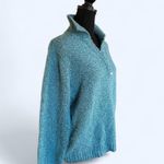 Karen Scott  beautiful teal sweater Size Large Photo 2