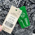 NWT Boden Grey Crew Neck Print Mini Dress Size 8L Black Photo 6