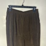 TEDDI Women’s Tracksuit Jacket Size Large Brown Zip Front Embroidered Floral Photo 11