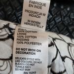 Malvin Women Of Hamburg Black Sequin beaded detail cotton Quilted Jacket… Size 8 Photo 5