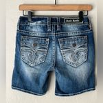 Rock Revival Julee mid rise shorts medium wash 25 Photo 2