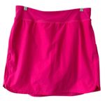 NEW LANDS' END Pink Swim Skort with Short Lining Size 16 Modest Conservative Photo 0