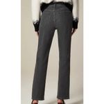 J.Crew Studded High Rise Straight Jean 1996 Semi Stretch Washed Black US 29 MWT Photo 1