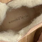Kelsi Dagger  Tan Fur Lined Ankle Boots Size 10‎ Photo 7